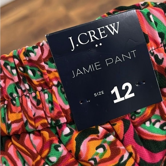 J. Crew Jamie Pant with floral print - Picture 2 of 15